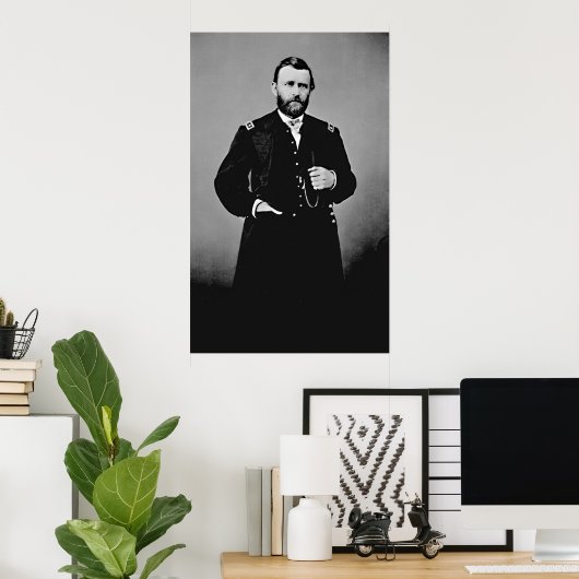 Ulysses S Grant Poster (Thuiskantoor)