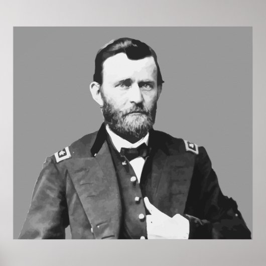 Ulysses S. Grant Poster (Voorkant)