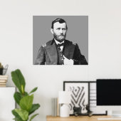 Ulysses S. Grant Poster (Thuiskantoor)