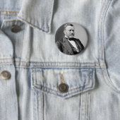 Ulysses S. Grant Ronde Button 5,7 Cm (In situ)