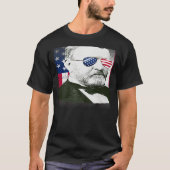 Ulysses S Grant USA vlag 4 T-shirt (Voorkant)