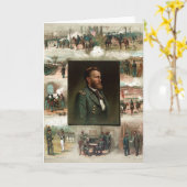 Ulysses S. Grant van West Point naar Appomattox Kaart (Gele Bloem)
