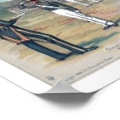 Ulysses S Grant West Point Appomattox 1885 Herstel Poster (Hoek)