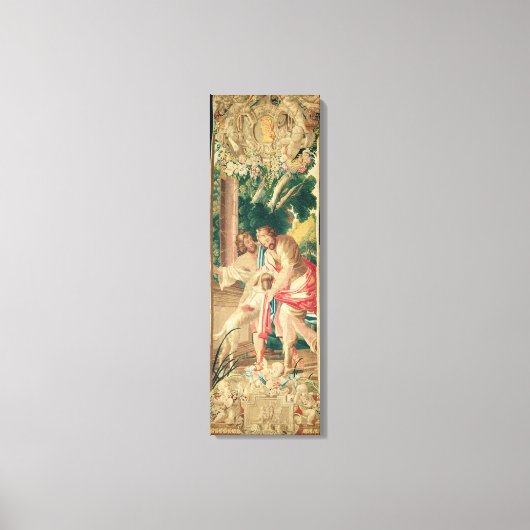Ulysses vergezeld van Telemachus Canvas Afdruk (Voorkant)