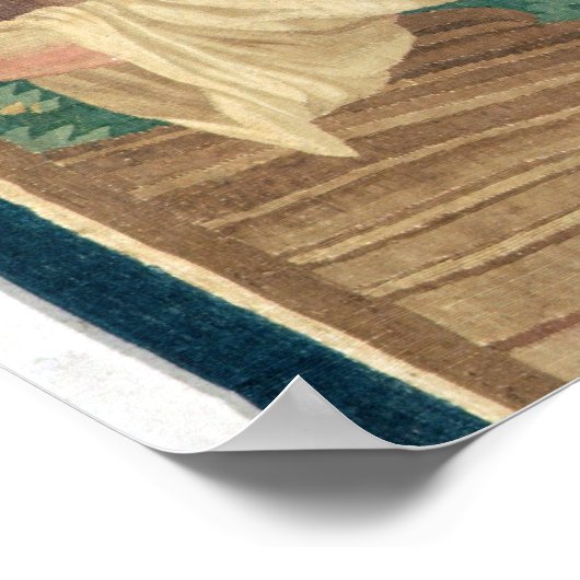 Ulysses vergezeld van Telemachus Poster (Hoek)