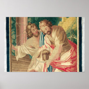 Ulysses vergezeld van Telemachus Poster