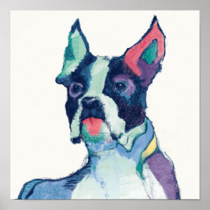 Ulysses Waterverf Pastel Poster