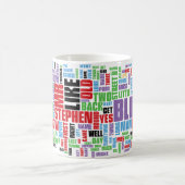 Ulysses Word Cloud Koffiemok (Center)