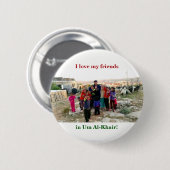 Um al-Khair-toets Ronde Button 5,7 Cm (Voorkant /achterkant)