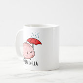 Um-brain-lla Grappige Hersengrapjes Koffiemok (Voorkant links)