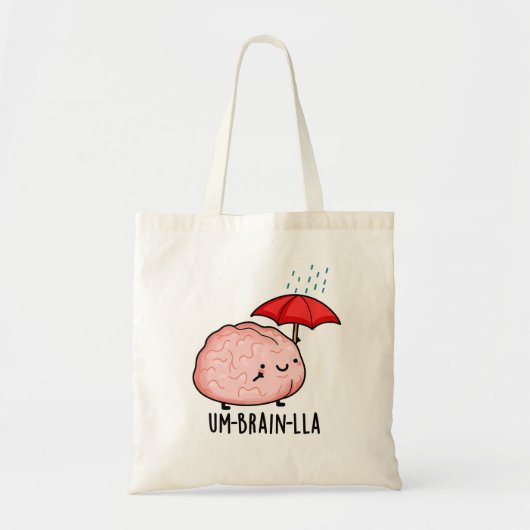 Um-brain-lla Grappige Hersengrapjes  Tote Bag (Voorkant)