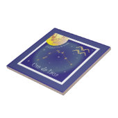 Um da l'aua 21 schaner fin 18 favrer Fotofliese Tegeltje (Zijkant)