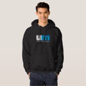 UM Logo Dark Hoodie (Voorkant volledig)