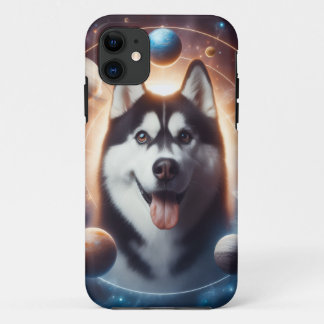 Um PET no espaço Case-Mate iPhone Case