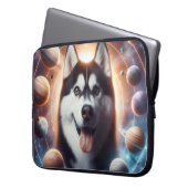 Um PET no espaço Laptop Sleeve (Voorkant Links)