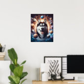 Um PET no espaço Poster (Thuiskantoor)