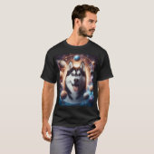 Um PET no espaço T-shirt (Voorkant volledig)