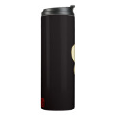 Uma-jirushi van Hideyoshi Toyotomi Thermosbeker (Gedraaid links)