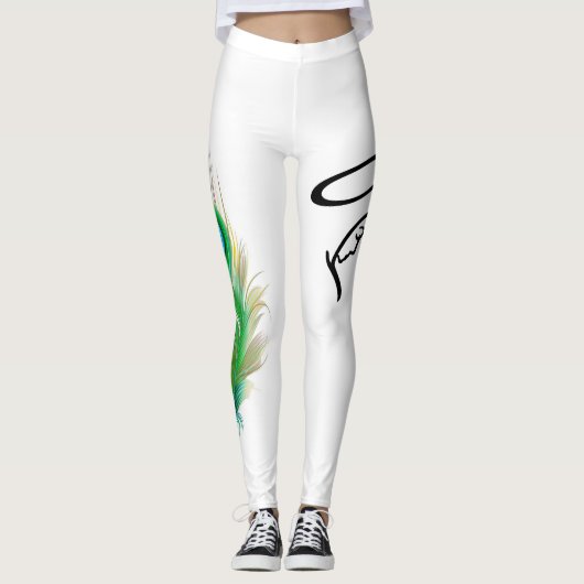 Uma linda calça personalizada leggings (Voorkant)