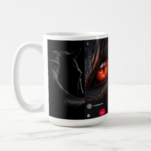 Uma linda caneca personalizada koffiemok (Links)