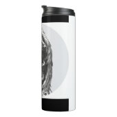 Uma linda garrafa térmica personalizada  thermosbeker (Geroteerd rechts)