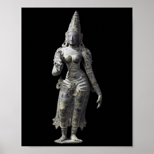 Uma Parvati Echtgenote van de Hindoe-god Shiva Poster (Voorkant)