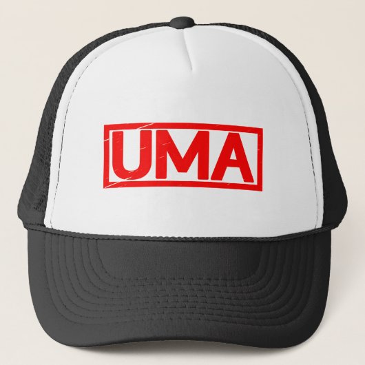 Uma Stamp Trucker Pet (Voorkant)