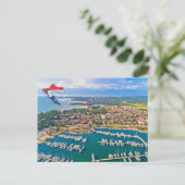 Umag, Kroatië | Istrië | Adriatisch Zee Briefkaart (Staand voorkant)