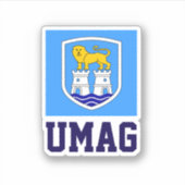 Umag, Kroatië Sticker (Voorkant)