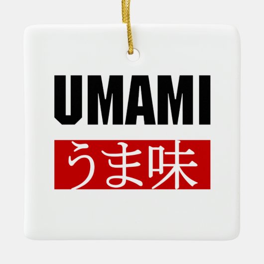 UMAMI うま味 KERAMISCH ORNAMENT (Voorkant)