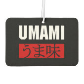 UMAMI う ま 味 AIR FRESHENER LUCHTVERFRISSER (Achterkant)