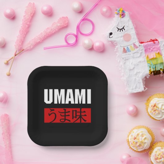 UMAMI う ま 味 BANDANA PAPIEREN BORDJE (Feest)