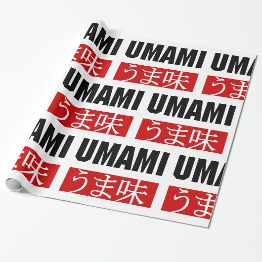 UMAMI う ま 味 CADEAUPAPIER (Uitgerold)