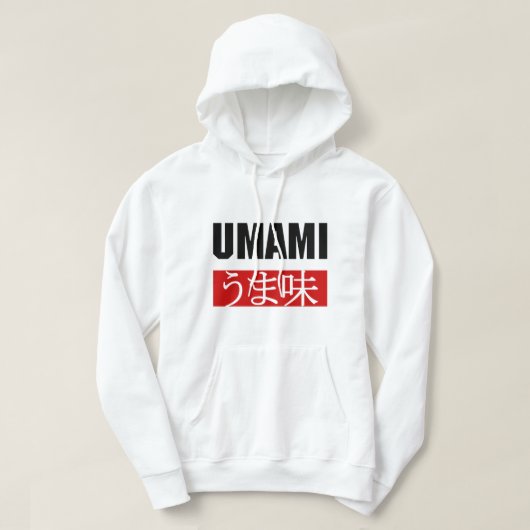 UMAMI う ま 味 HOODIE (Design voorkant)