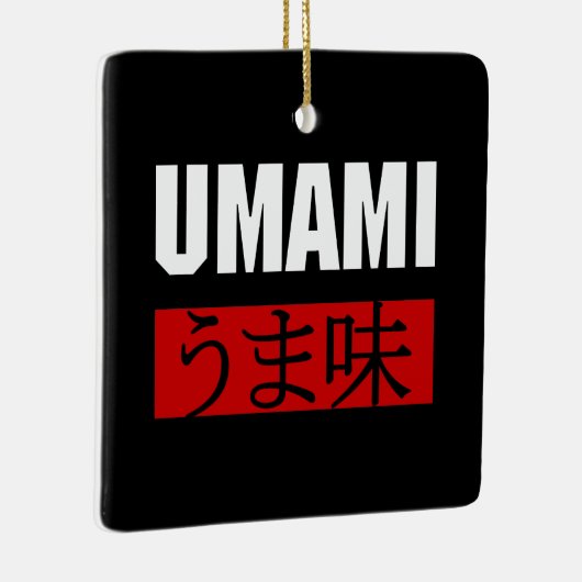 UMAMI う ま 味 KERAMISCH ORNAMENT (Rechts)