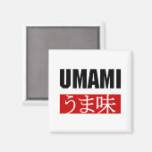 UMAMI う ま 味 MAGNEET (Voorkant / Achterkant)