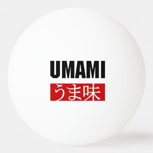 UMAMI う ま 味 PINGPONGBAL (Voorkant)