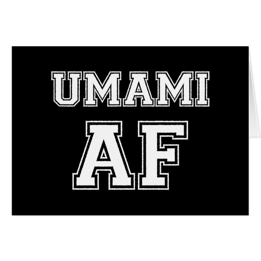 UMAMI AF KAART (Voorkant Horizontaal)