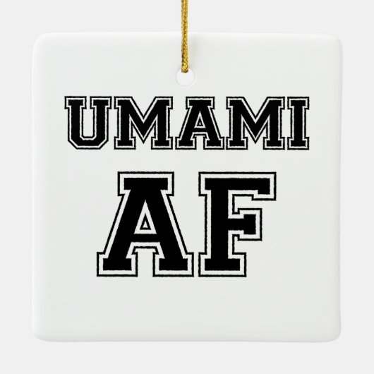 UMAMI AF KERAMISCH ORNAMENT (Achterkant)