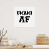UMAMI AF-POSTER POSTER (Keuken)