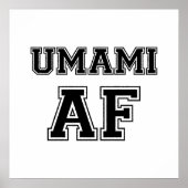 UMAMI AF-POSTER POSTER (Voorkant)