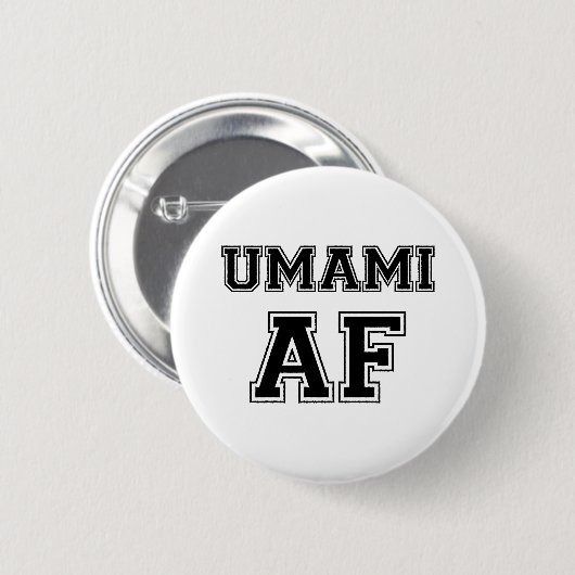 UMAMI AF RONDE BUTTON 5,7 CM (Voorkant /achterkant)