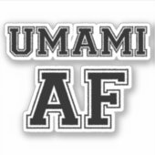 UMAMI AF STICKER (Voorkant)