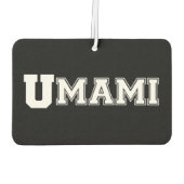 UMAMI COLLEGE AIR FRESHENER LUCHTVERFRISSER (Achterkant)