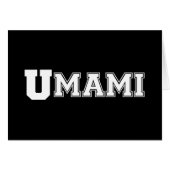 UMAMI COLLEGE KAART (Voorkant Horizontaal)