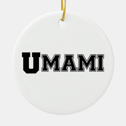 UMAMI COLLEGE KERAMISCH ORNAMENT (Voorkant)