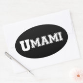 UMAMI COLLEGE OVAL STICKER (Envelop)