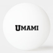 UMAMI COLLEGE PINGPONGBAL (Voorkant)