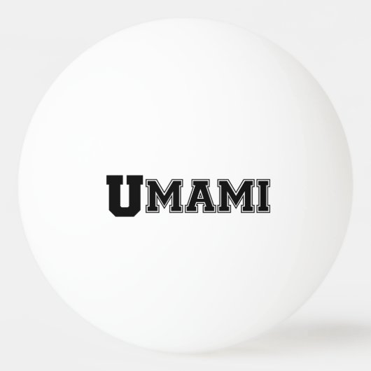 UMAMI COLLEGE PINGPONGBAL (Achterkant)