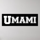 UMAMI COLLEGE POSTER (Voorkant)